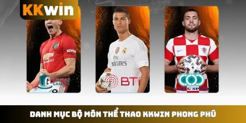Danh mục bộ môn thể thao KKWIN phong phú